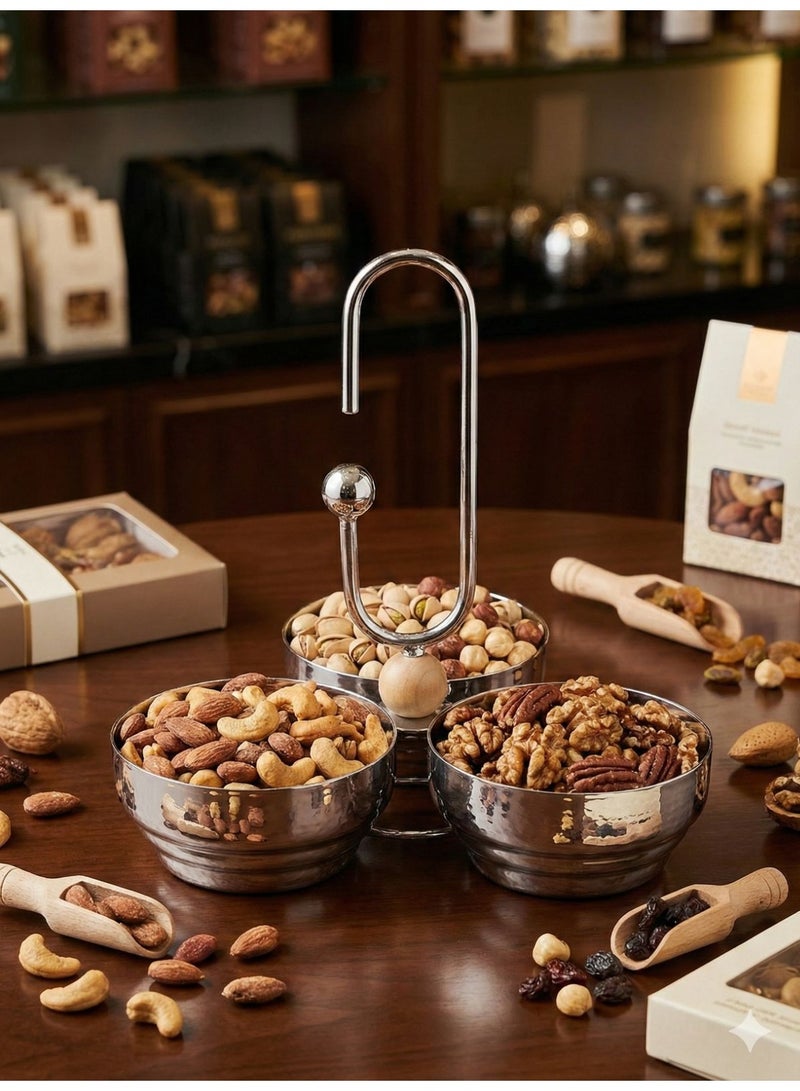 أستور حامل مكسرات استيل - Image 2